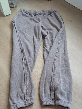 L Urban Outfitters Out From Under Jogger Sweats Soft Inside Out Hem